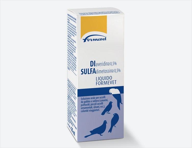 Diaveridina 0,5% -Sulfadimetossina 0,5% - Liquido Formevet